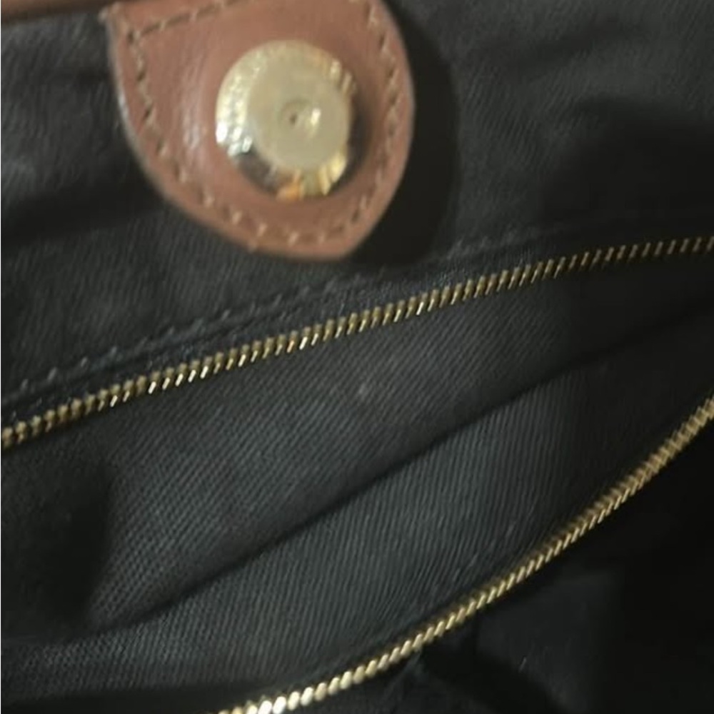 Burberry Brown Leather big size Tote - Picture 6 of 7